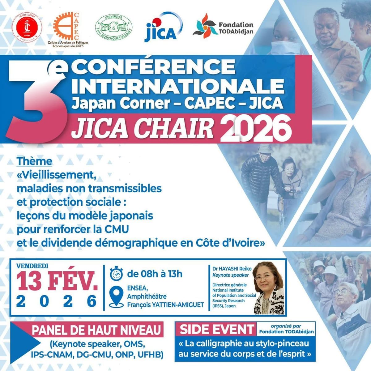 𝟑𝐞 𝐂𝐨𝐧𝐟𝐞́𝐫𝐞𝐧𝐜𝐞 𝐢𝐧𝐭𝐞𝐫𝐧𝐚𝐭𝐢𝐨𝐧𝐚𝐥𝐞 𝐉𝐀𝐏𝐀𝐍 𝐂𝐎𝐑𝐍𝐄𝐑 – 𝐂𝐀𝐏𝐄𝐂 – 𝐉𝐈𝐂𝐀 – 𝐓𝐎𝐃𝐀 𝐂𝐨𝐫𝐩𝐨𝐫𝐚𝐭𝐢𝐨𝐧 (𝐏𝐫𝐨𝐠𝐫𝐚𝐦𝐦𝐞 𝐉𝐈𝐂𝐀 𝐂𝐇𝐀𝐈𝐑)