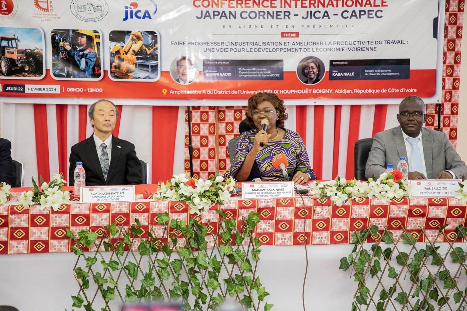 Miniature: Conférence Internationnale JAPAN CORNER-JICA-CAPEC. PARTIE 1 